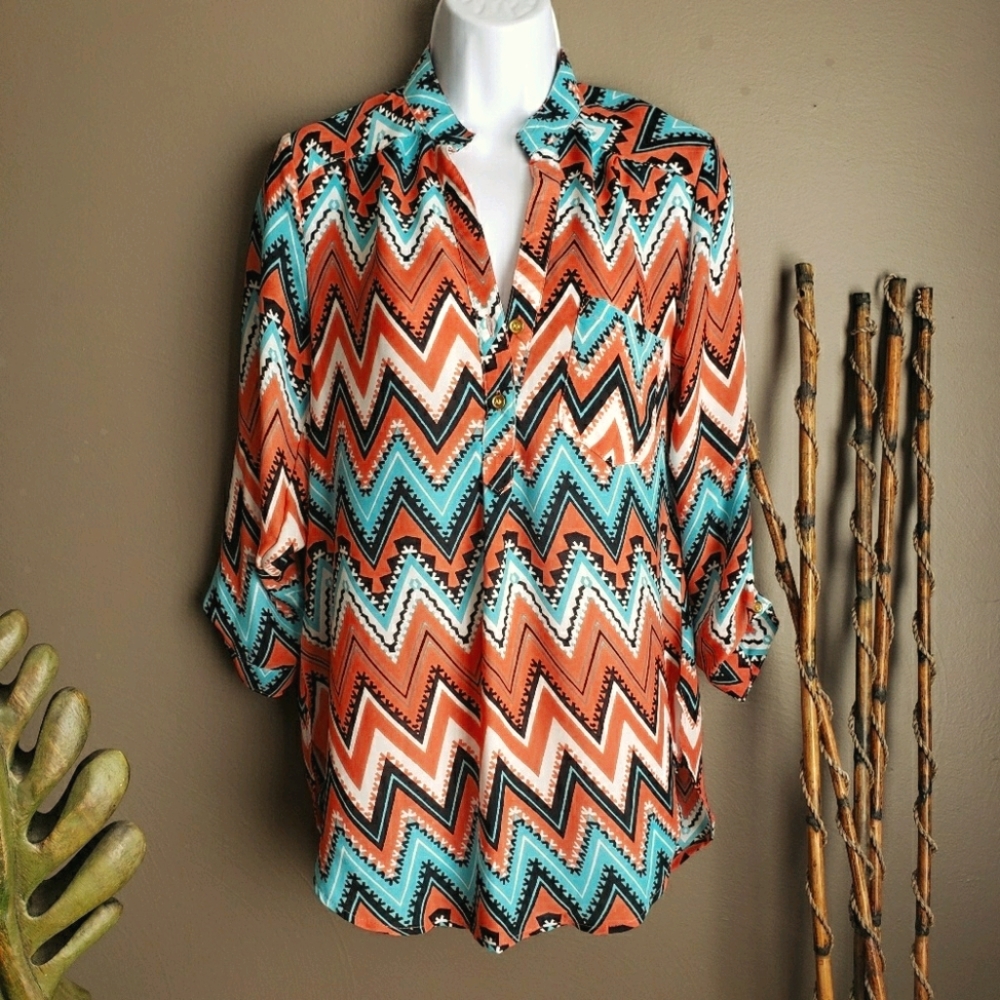 Wishful park southwest boho top